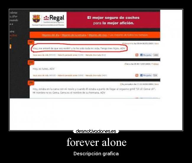 forever alone - 