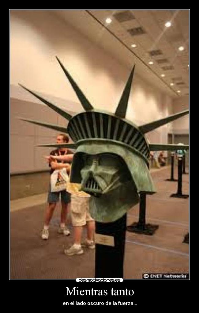 Mientras tanto - en el lado oscuro de la fuerza...