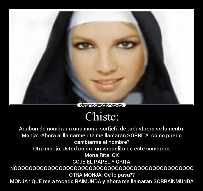Chiste: -