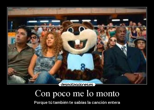 Con poco me lo monto - 