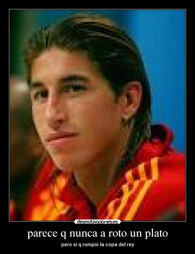 parece q nunca a roto un plato - 
