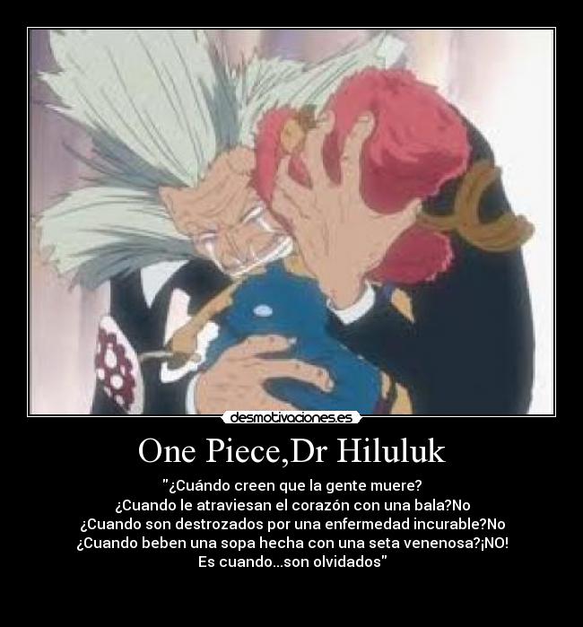 One Piece,Dr Hiluluk -