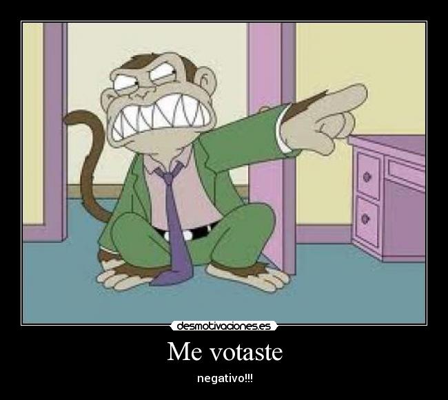 Me votaste - 