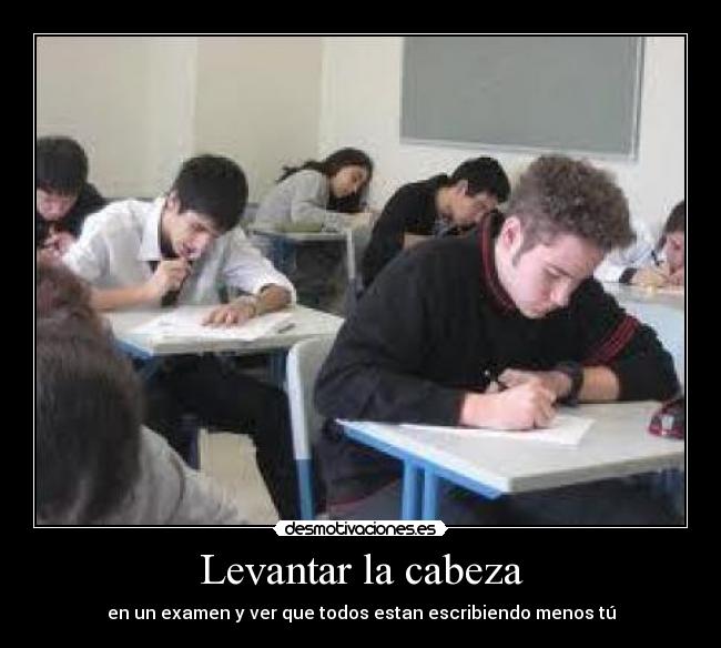 Levantar la cabeza - 