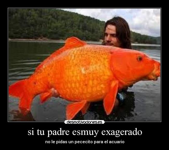 si tu padre esmuy exagerado - 