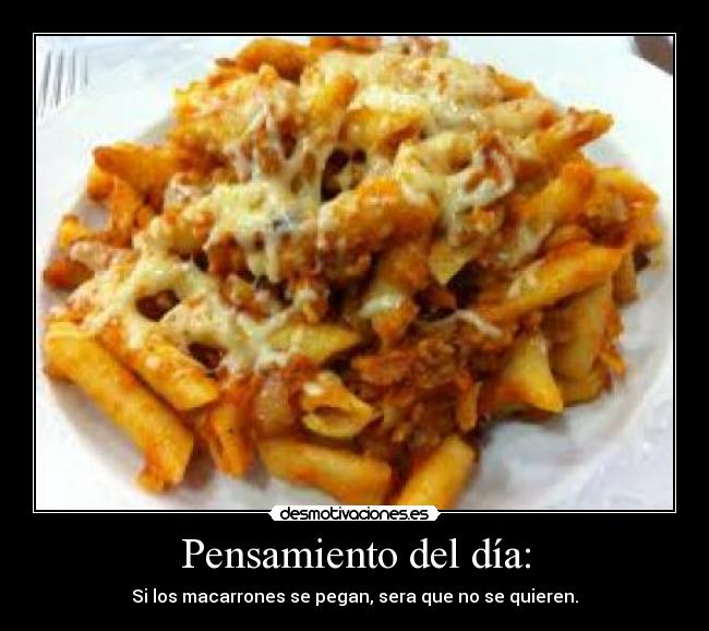 carteles macarrones desmotivaciones