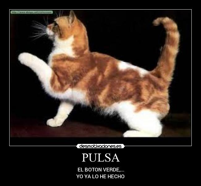 PULSA - EL BOTON VERDE,...
YO YA LO HE HECHO
