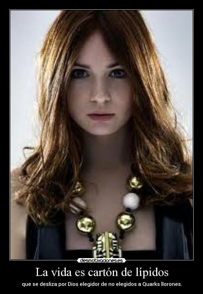 La vida es cartón de lípidos -