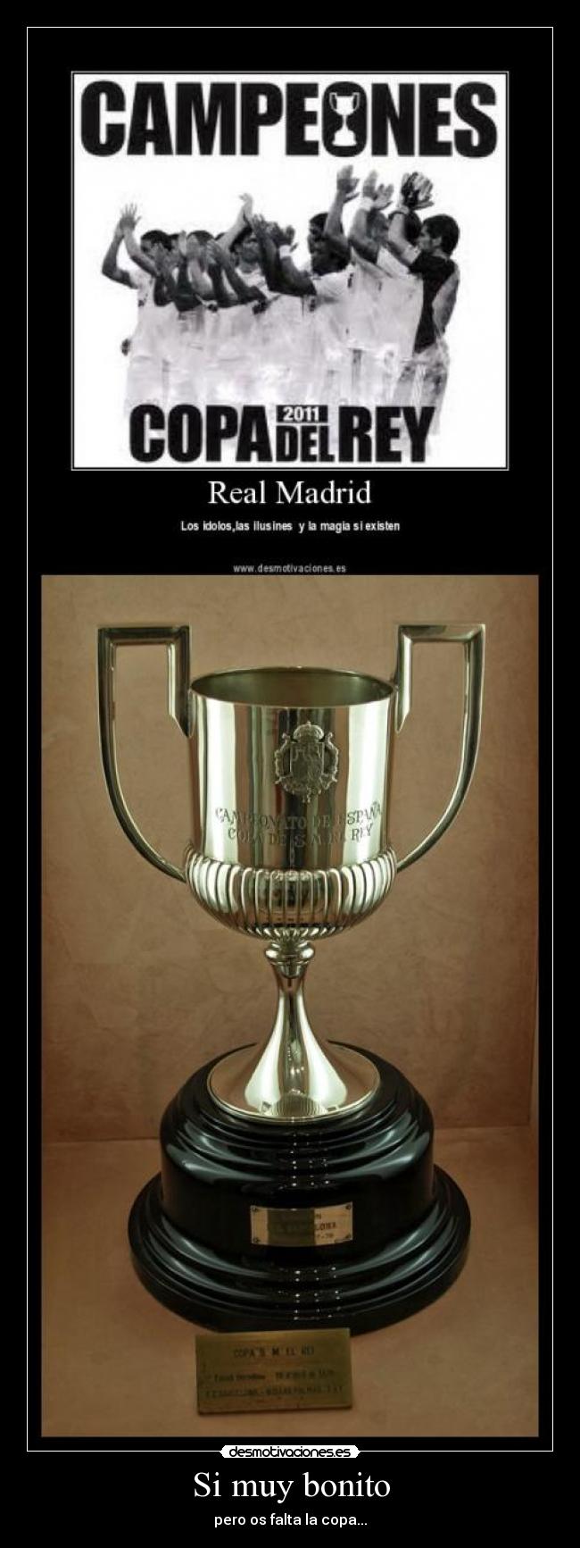 carteles real madrid desmotivaciones