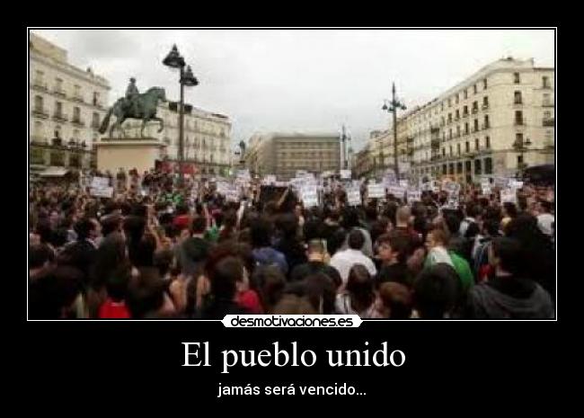 El pueblo unido -
