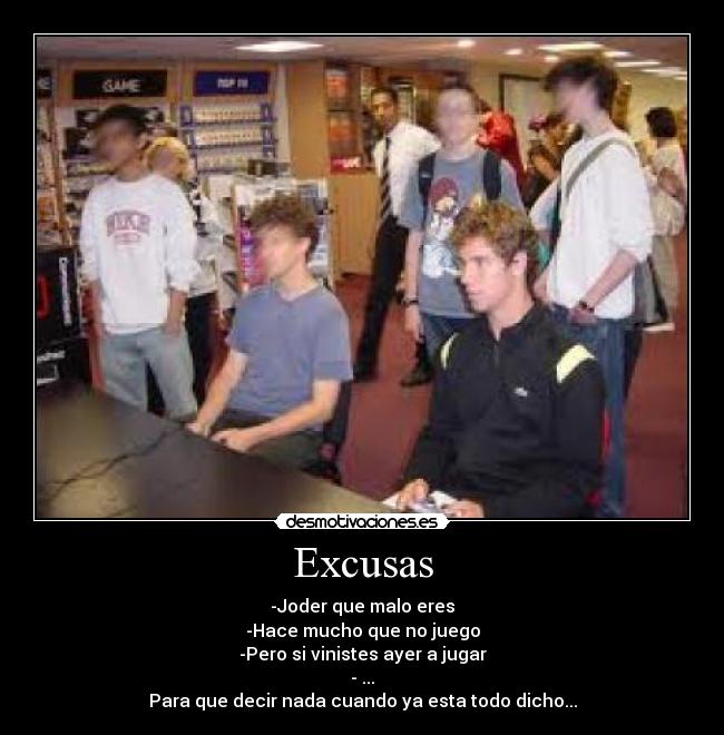 Excusas - 