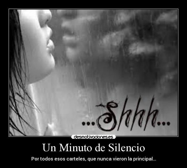Un Minuto de Silencio -