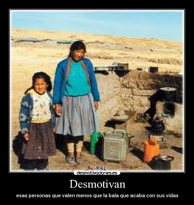 Desmotivan -