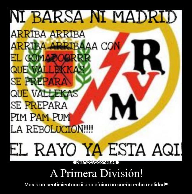 A Primera División! -