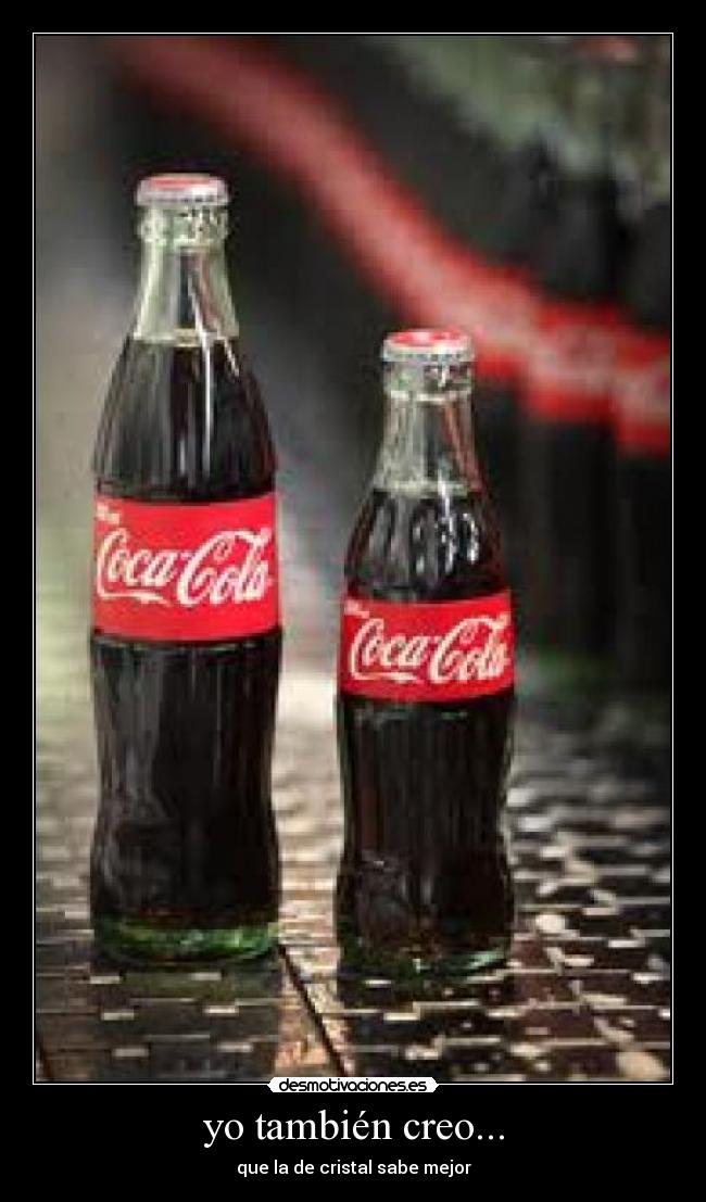 yo también creo... -