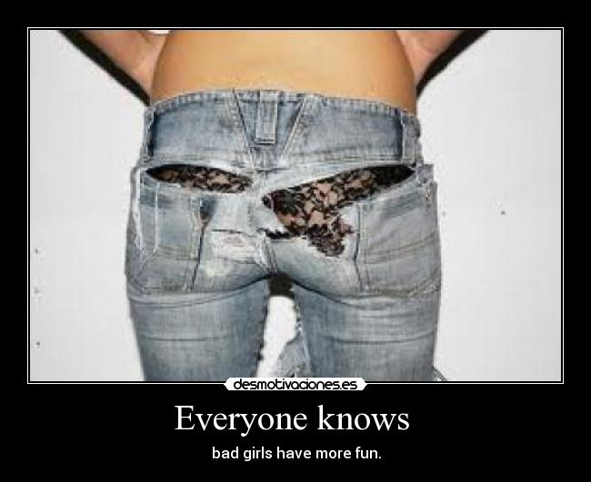 Everyone knows  - 