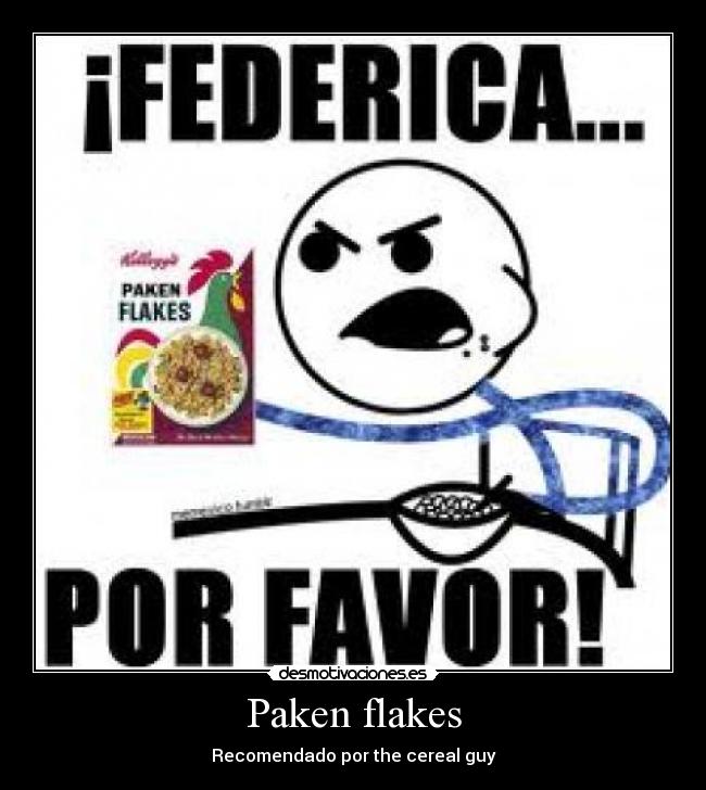 Paken flakes - Recomendado por the cereal guy