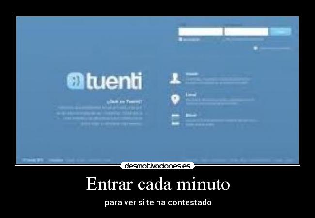 Entrar cada minuto -