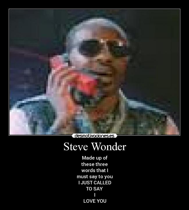 Steve Wonder -