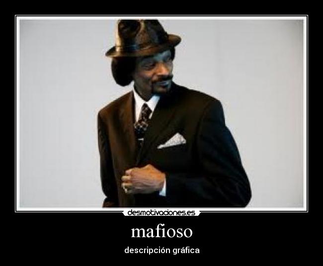 mafioso - descripción gráfica