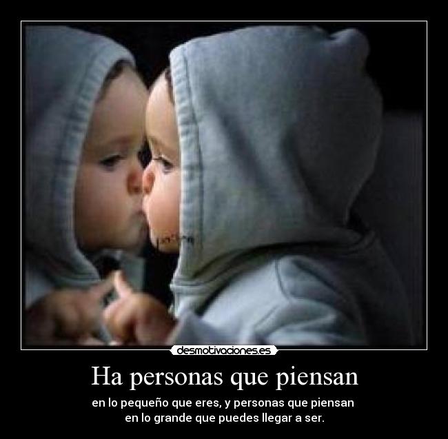 Ha personas que piensan - 