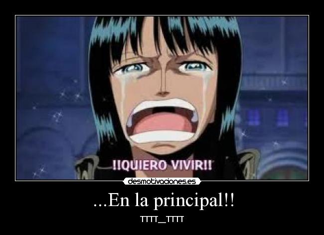 ...En la principal!! - TTTT__TTTT