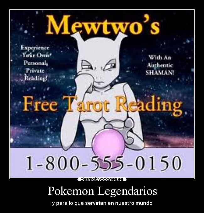 Pokemon Legendarios -