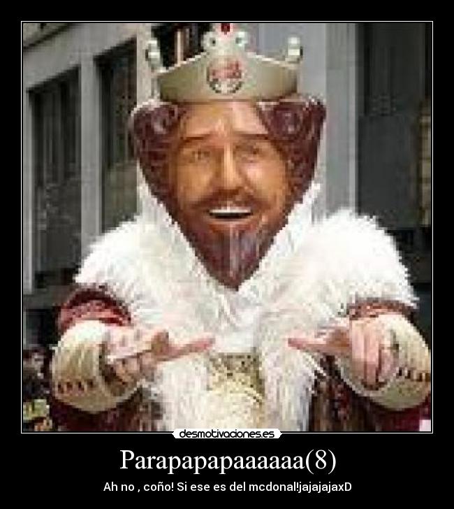 carteles macdonalsburger king desmotivaciones