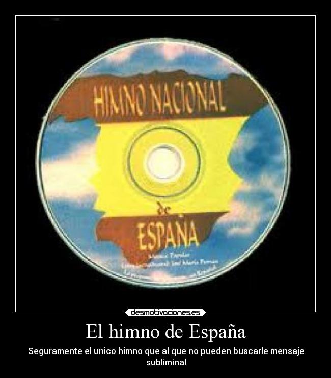 El himno de España -