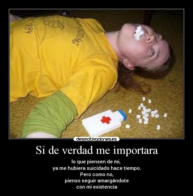 Si de verdad me importara - 