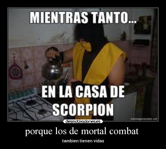 porque los de mortal combat  - 