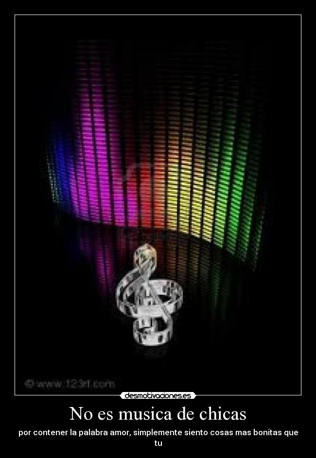 No es musica de chicas -