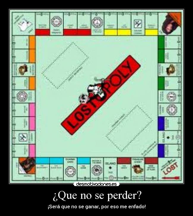 ¿Que no se perder? -