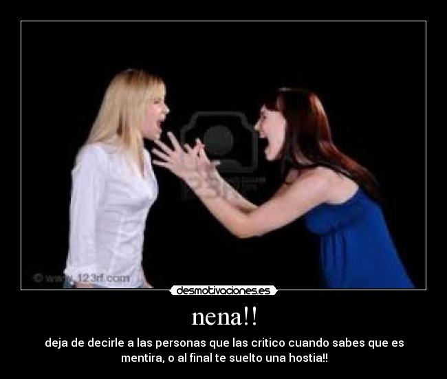 carteles nena desmotivaciones