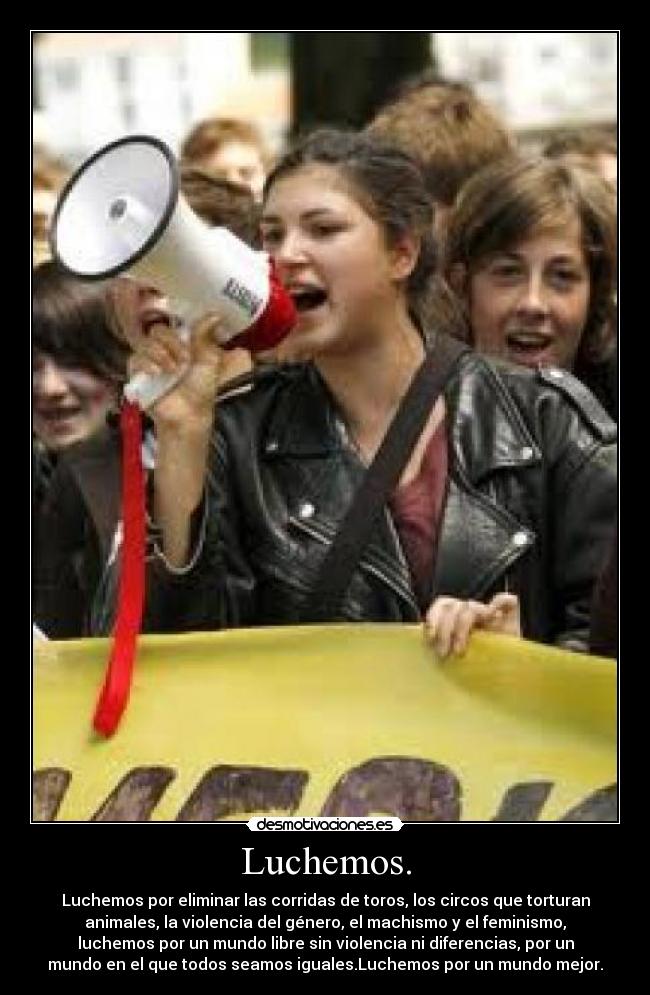 Luchemos. -