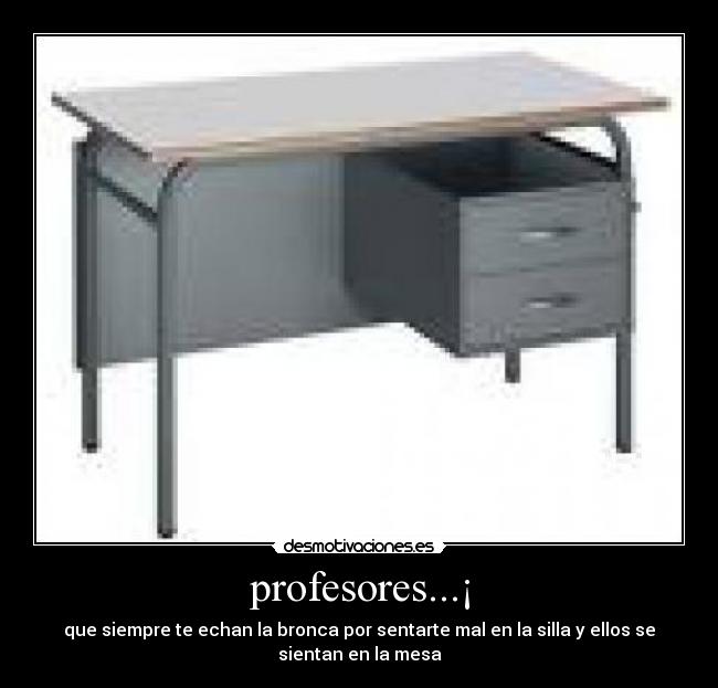 profesores...¡ -