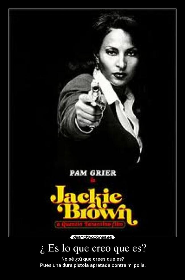 carteles jackie brown tarantino desmotivaciones