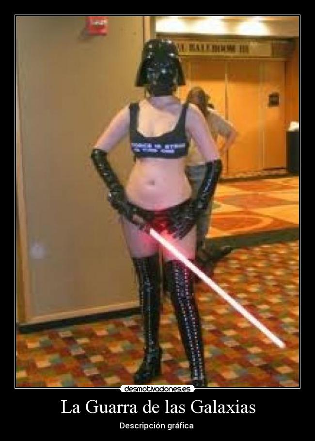 La Guarra de las Galaxias - Descripción gráfica