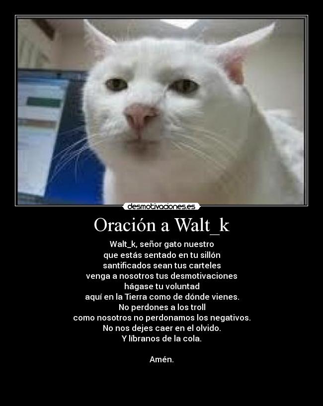 Oración a Walt_k - 