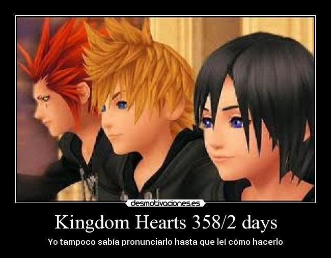 Kingdom Hearts 358/2 days -