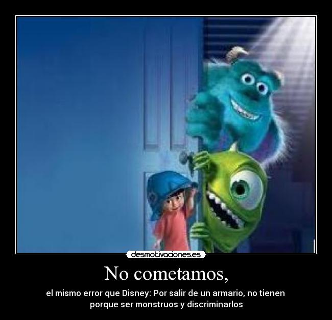 No cometamos, -
