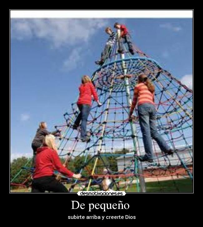 De pequeño  - 