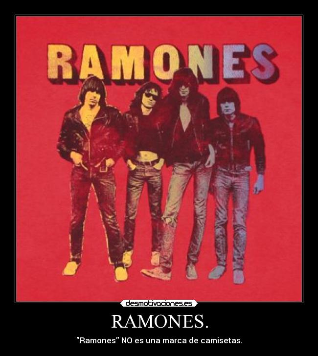 RAMONES. - 