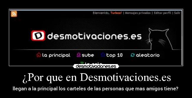 ¿Por que en Desmotivaciones.es - 