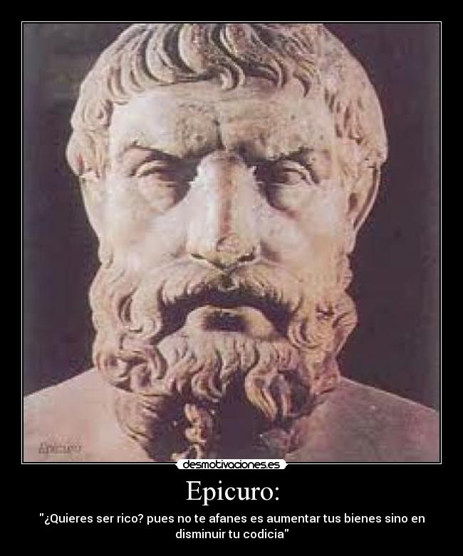 Epicuro: -