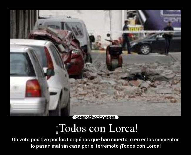 ¡Todos con Lorca! -