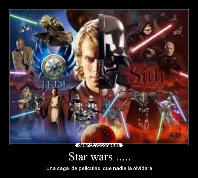 Star wars ..... -