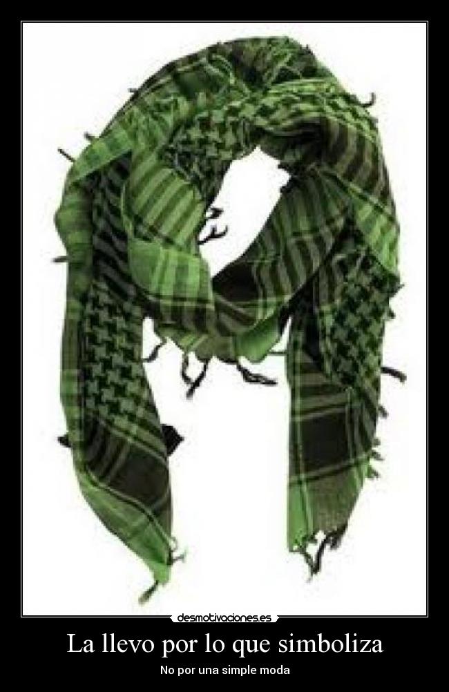 La llevo por lo que simboliza - 