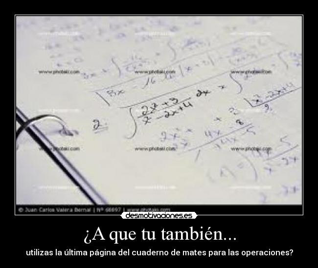 ¿A que tu también... -