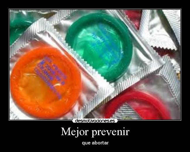 Mejor prevenir -